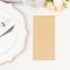20 Pack Linen-Like Paper 8.5"x4" Napkins Natural - Highly Absorbent & Disposable Airlaid Guest Towels