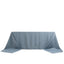 Premium Polyester 90"x156" Rectangle Tablecloth Dusty Blue - Seamless 220GSM Stain-Resistant Table Cover