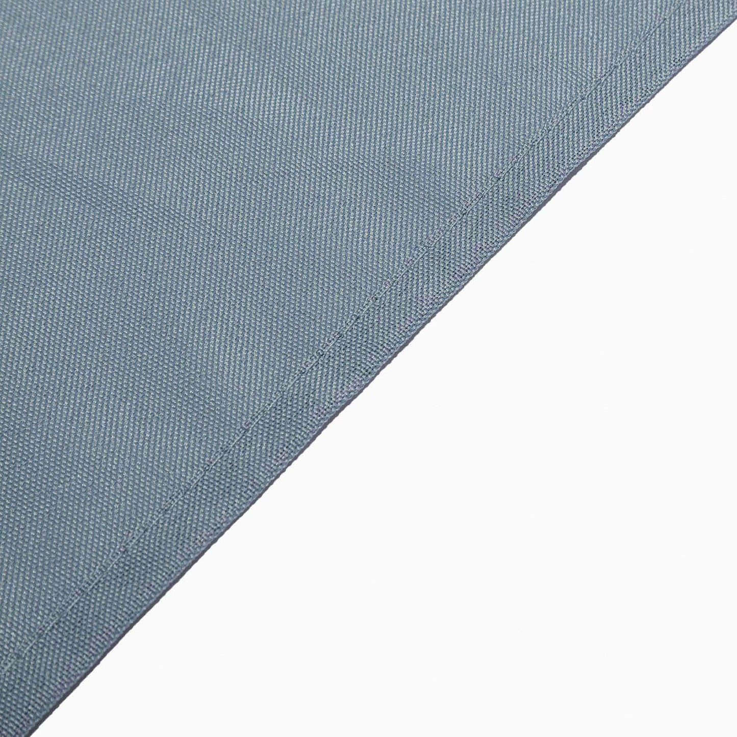 Polyester 54"x54" Table Overlay Square Tablecloth Dusty Blue - Wrinkle-Resistant & Durable Table Cover
