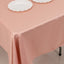 Lamour Satin 60"x102" Rectangle Tablecloth Dusty Rose - Durable & Silky Soft Feel Table Cover