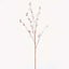 2 Branches 42" Tall Ivory Artificial Silk Carnation Flower Stems