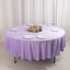 Scuba Round 90" Tablecloth Lavender Lilac - Wrinkle Free & Stain Resistant Table Cover