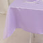 Lamour Satin 54"x54" Table Overlay Square Tablecloth Lavender Lilac - Durable & Silk-Like Table Cover