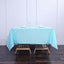 Polyester 70"x70" Table Overlay Square Tablecloth Light Blue - Wrinkle-Resistant & Durable Table Cover