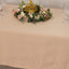 Lamour Satin 60"x102" Rectangle Tablecloth Nude - Durable & Silky Soft Feel Table Cover