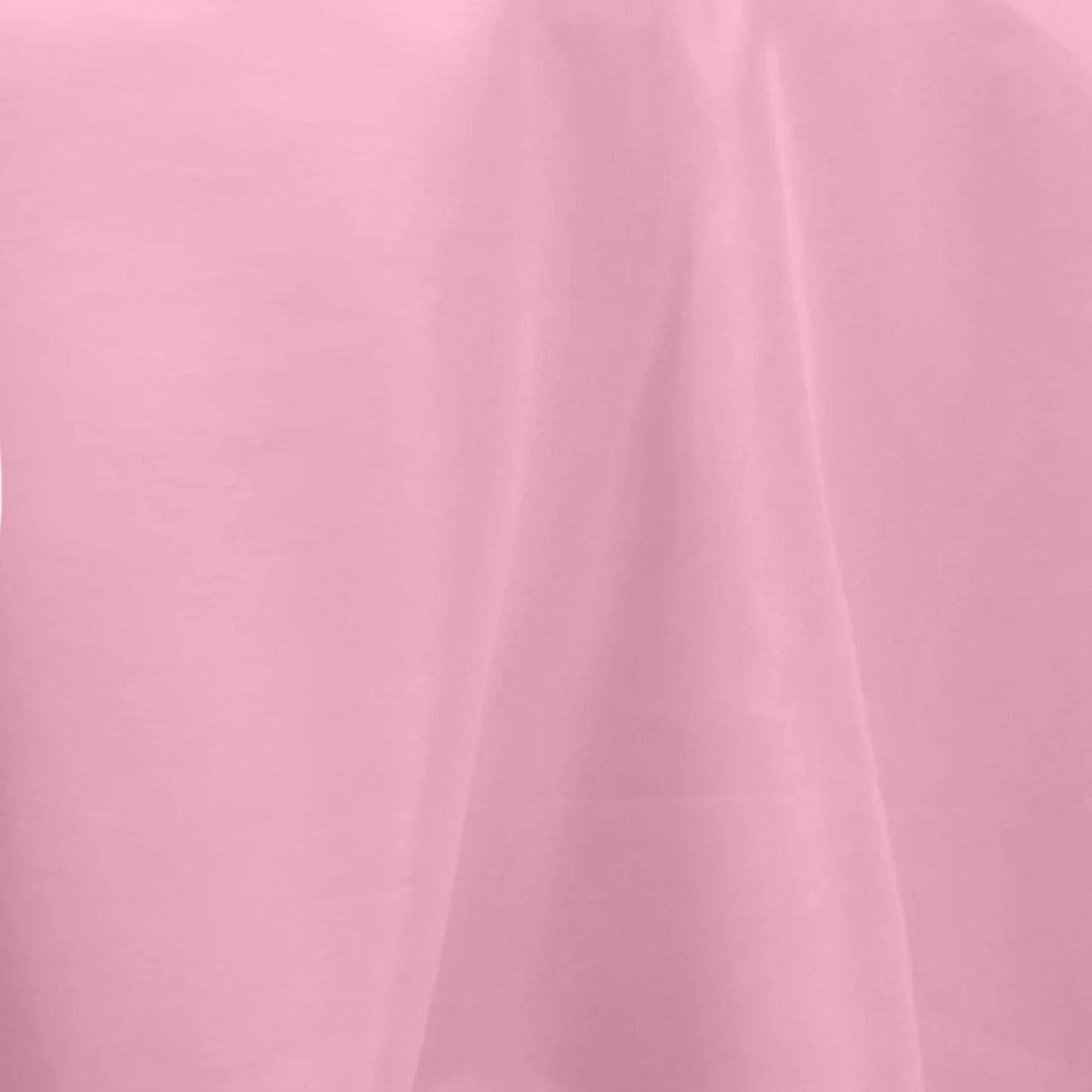 Premium Polyester 120" Round Tablecloth Pink - Seamless 220GSM Wrinkle-Resistant Table Cover