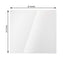 2-Pack Acrylic Plexiglass Sheets Top Plates Clear Square - Protective Film Coating 10" 3mm Thick
