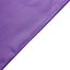 5 Pack Chiffon Chair Sashes Purple - Soft & Lightweight Designer Chair Bows 22"x78"