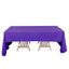 Premium Polyester 60"x126" Rectangle Tablecloth Purple - Stain-Resistant 220GSM Finish Table Cover
