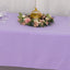 Premium Polyester 60"x102" Rectangle Tablecloth Lavender Lilac - Durable 220GSM Wrinkle-Resistant Table Cover