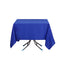 Polyester Square 70"x70" Tablecloth Royal Blue - Wrinkle-Resistant & Durable Table Cover