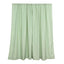 2 Pack Sage Green Polyester Event Curtain Drapes, 10ftx8ft Backdrop Event Panels With Rod Pockets 130 GSM