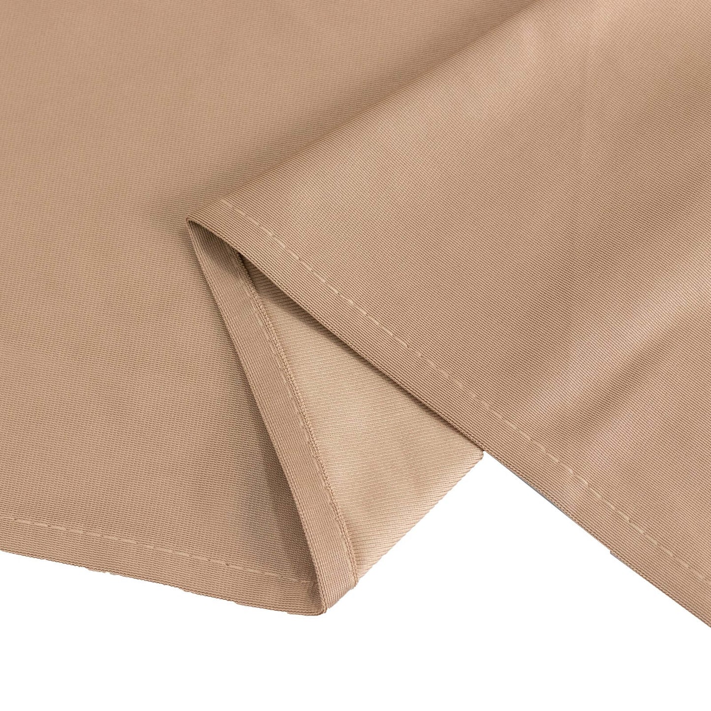 Scuba Square 70"x70" Tablecloth Nude - Wrinkle Free & Stain Resistant Table Cover
