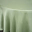 Satin 108" Round Tablecloth Sage Green - Smooth and Lustrous Table Cover