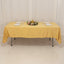Lamour Satin 60"x102" Rectangle Tablecloth Champagne - Durable & Silky Soft Feel Table Cover