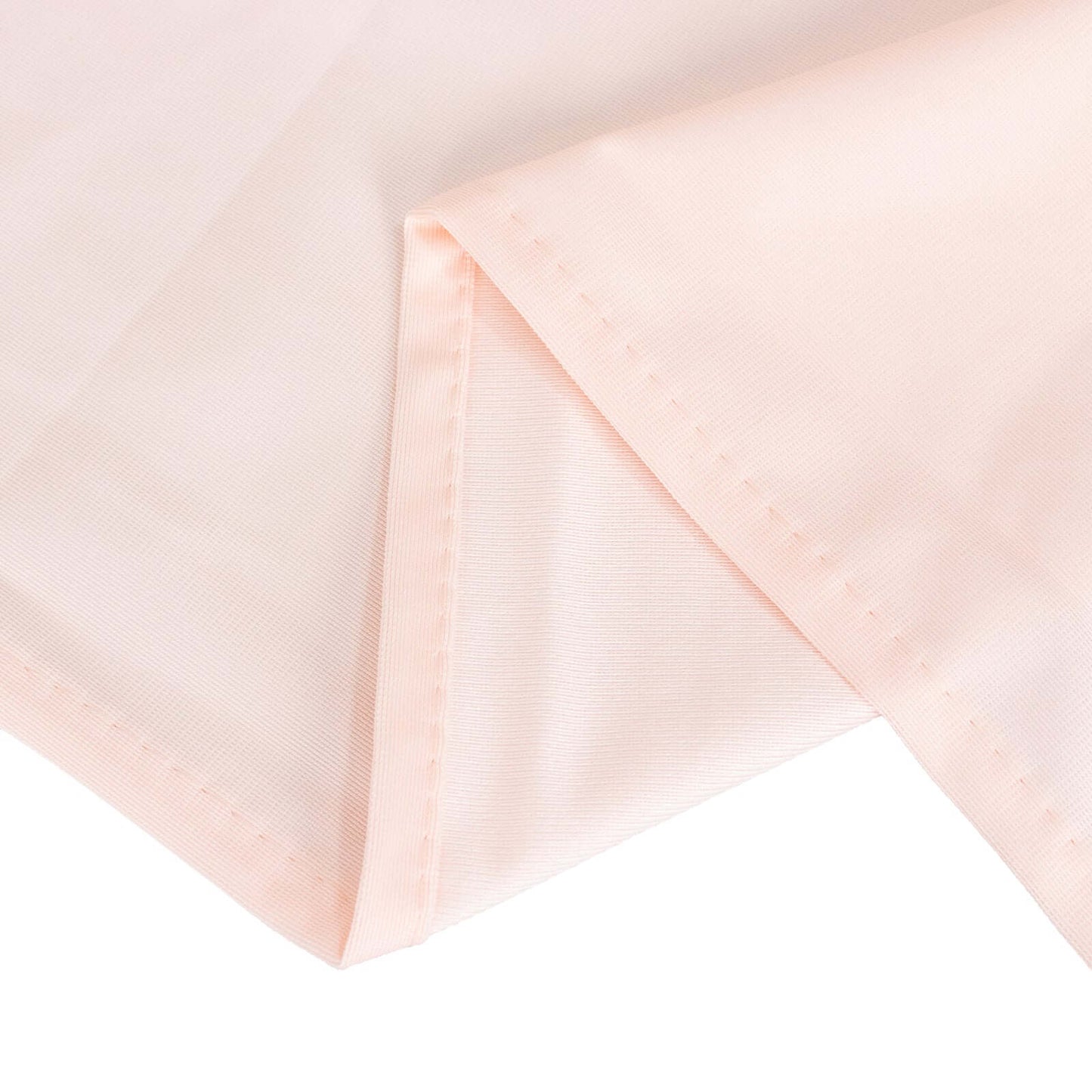 Scuba 70"x70" Table Overlay Square Tablecloth Blush - Wrinkle Free & Stain Resistant Table Cover