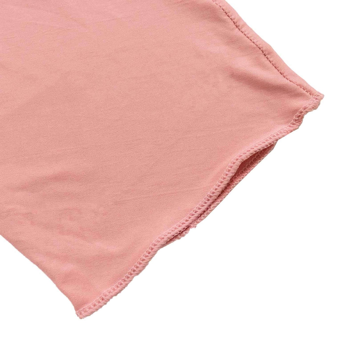 7.5ft Dusty Rose Spandex Crescent Moon Wedding Arch Cover, Custom Fitted Chiara Backdrop Stand Cover