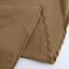 Polyester 60"x102" Rectangle Tablecloth Taupe - Durable and Stylish Table Cover