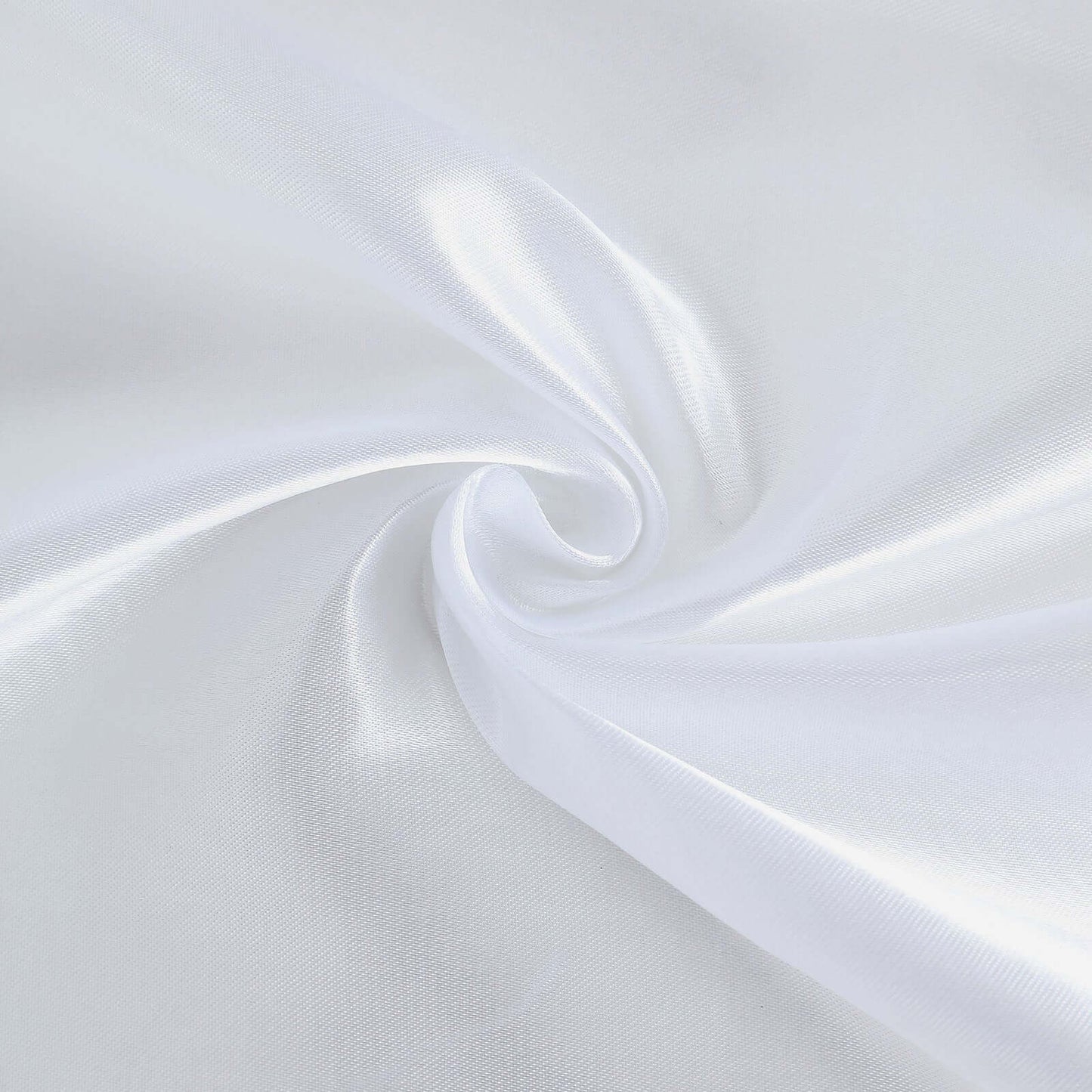 8ftx10ft White Satin Event Curtain Drapes, Backdrop Event Panel