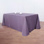 Polyester 90"x156" Rectangle Tablecloth Violet Amethyst - Seamless Wrinkle-Resistant Table Cover