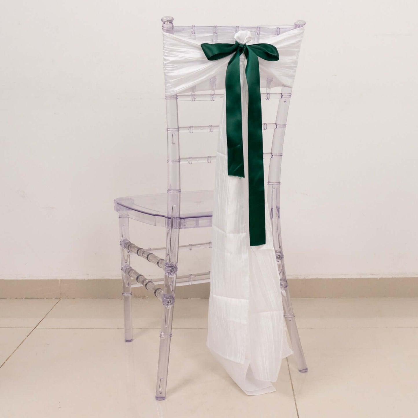 50 Yards 1.5" Hunter Emerald Green Single Face Decorative Satin Ribbon