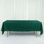 Taffeta 60"x102" Rectangle Tablecloth Hunter Emerald Green - Accordion Crinkle Table Cover
