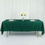 Taffeta 60"x102" Rectangle Tablecloth Hunter Emerald Green - Accordion Crinkle Table Cover