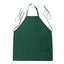 Hunter Emerald Green Premium Polyester Cooking Chef Apron with Adjustable Neck and Long Ties, Waterdrop Resistant 2 Pockets Unisex Kitchen Bib Apron