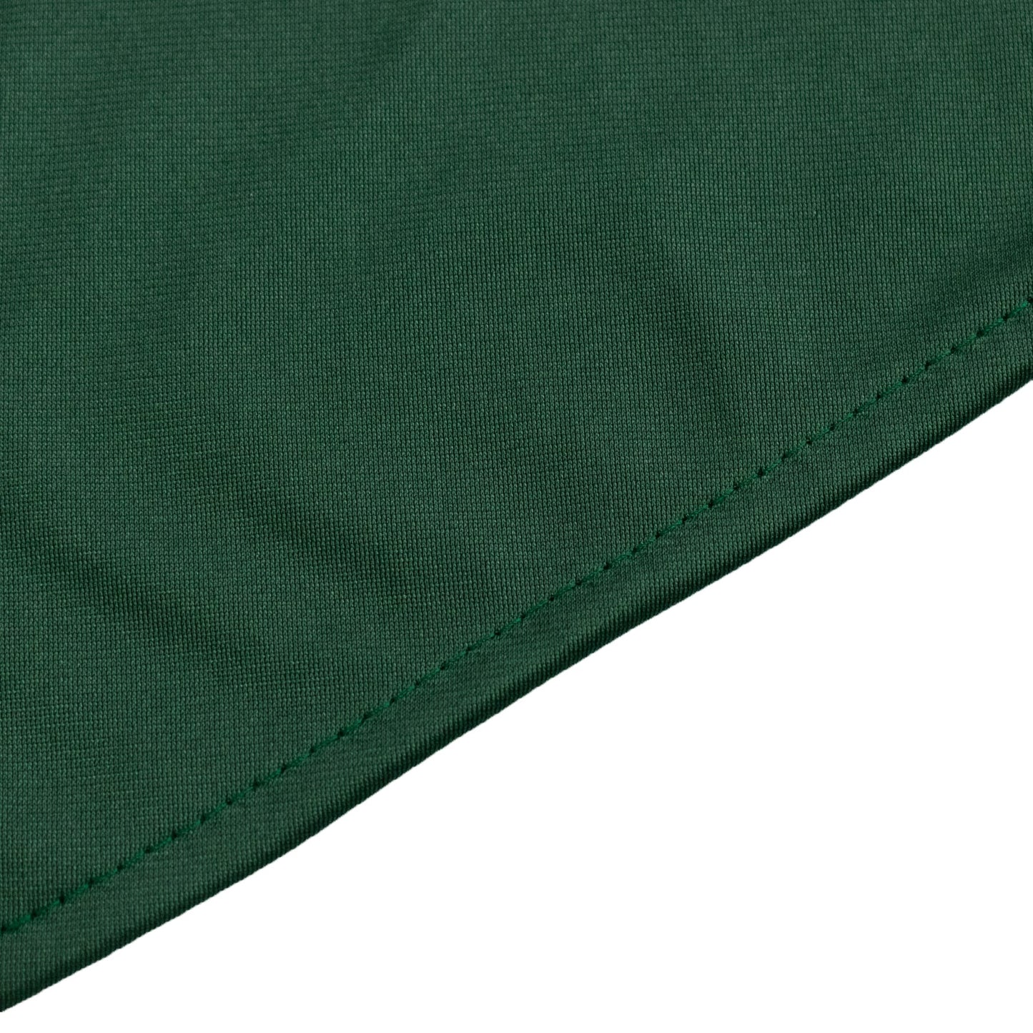 Scuba Round 90" Tablecloth Hunter Emerald Green - Wrinkle Free & Stain Resistant Table Cover