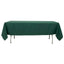 Premium Polyester 60"x102" Rectangle Tablecloth Hunter Emerald Green - Durable 220GSM Wrinkle-Resistant Table Cover