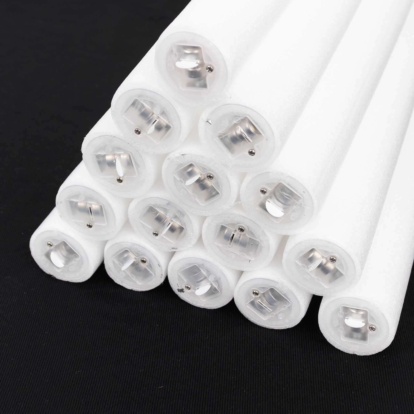 20 Pack Multicolor LED Foam Party Glow Sticks With 3 Flashing Modes, 19" Reusable Battery Operated Light Sticks