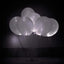 12-Pack Balloon Lights Bullet Design White - Waterproof LED Centerpiece Filler Lights