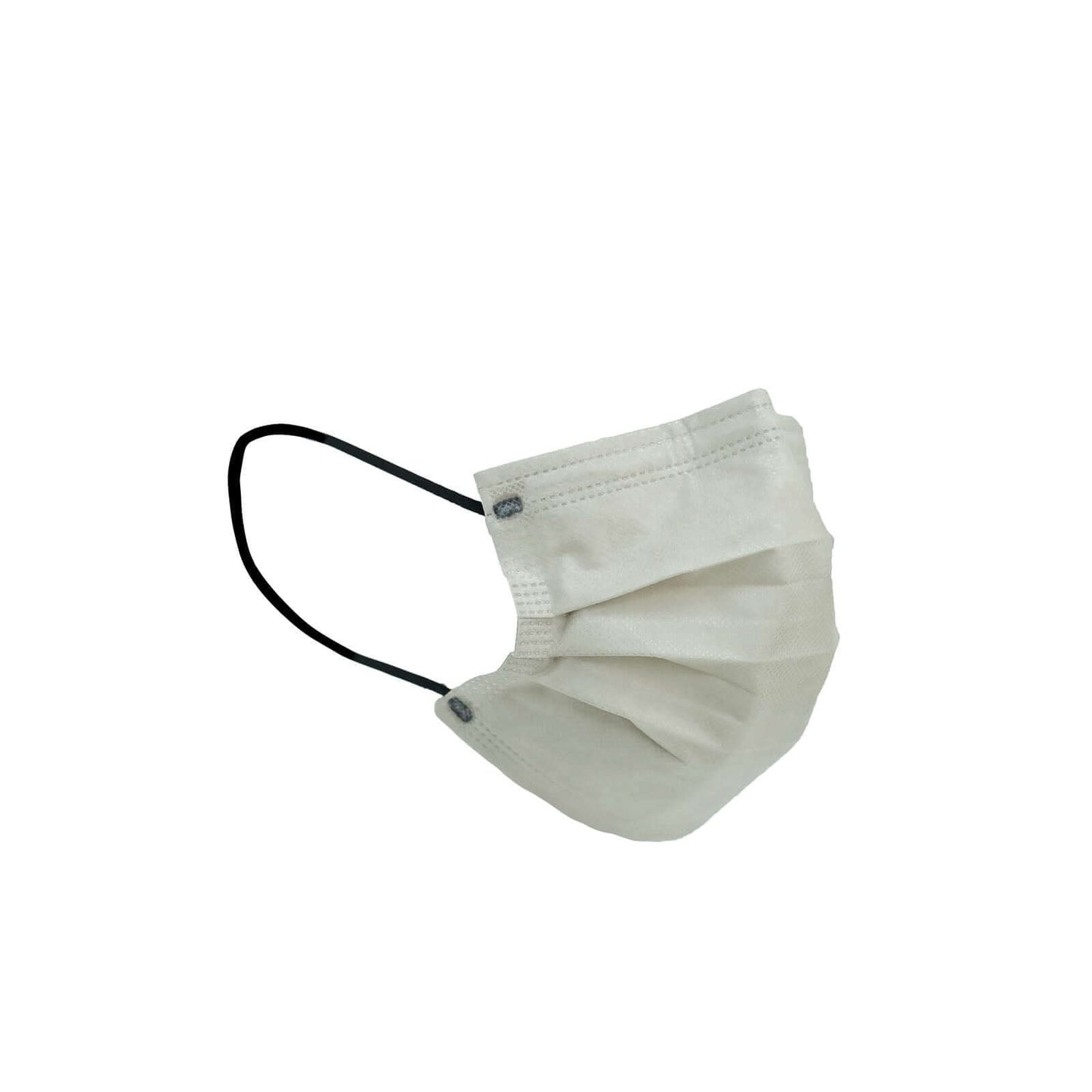 50 Pack 3 Ply Assorted Neutral Colors Disposable Face Mask Non Woven Mask with Ear Loop