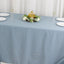 Premium Polyester 90"x156" Rectangle Tablecloth Dusty Blue - Seamless 220GSM Stain-Resistant Table Cover