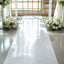 40"x100ft White PVC Aisle Runner