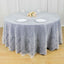 Lace 120" Round Tablecloth Ivory - Seamless Premium Design for Upscale Celebrations