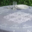 Lace 70" Round Tablecloth Ivory - Premium Design for Intimate Table Settings