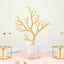 10-Pack Artificial Manzanita Tree Branch Metallic Gold for Vase Filler Home Wedding Centerpiece Ornament 14"