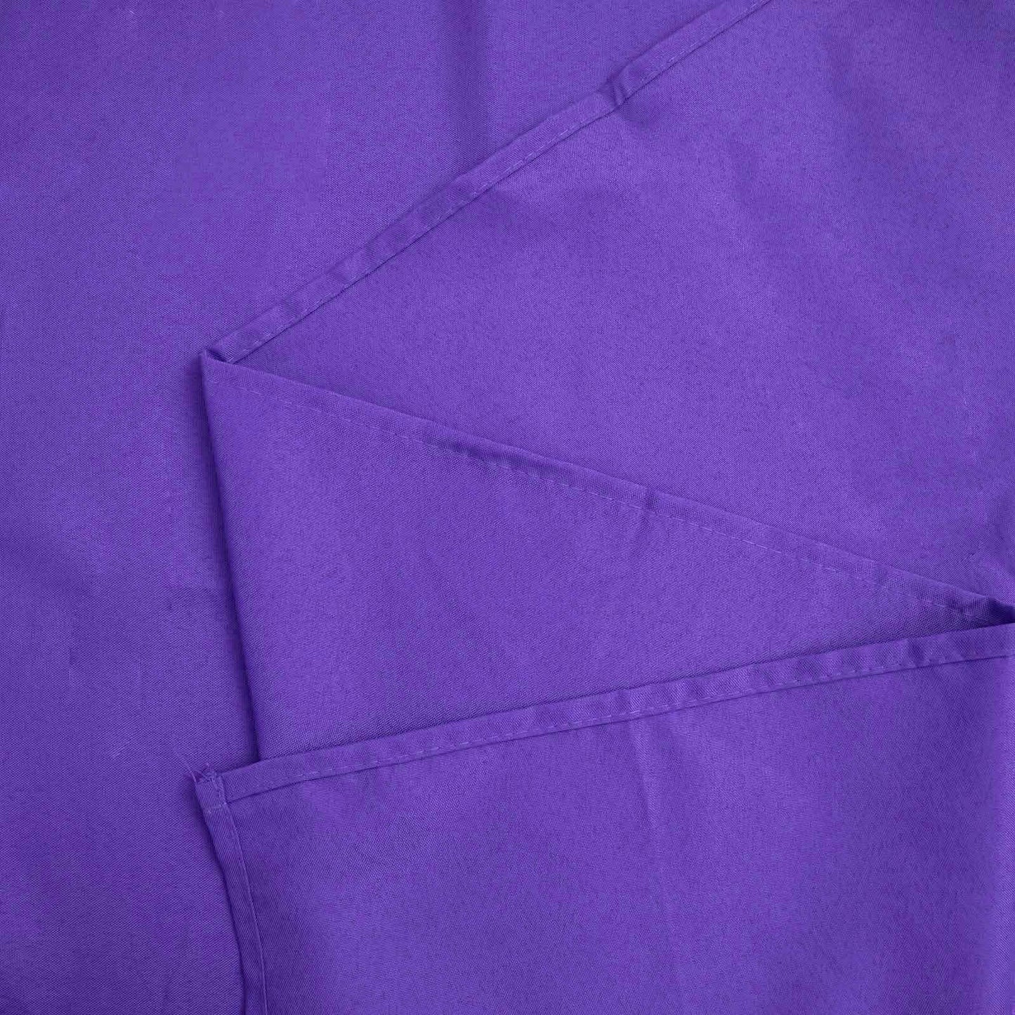 Polyester 90"x156" Rectangle Tablecloth Purple - Seamless Wrinkle-Resistant Table Cover