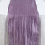 Taffeta 12"x108" Table Runner Violet Amethyst - Accordion Crinkle Design