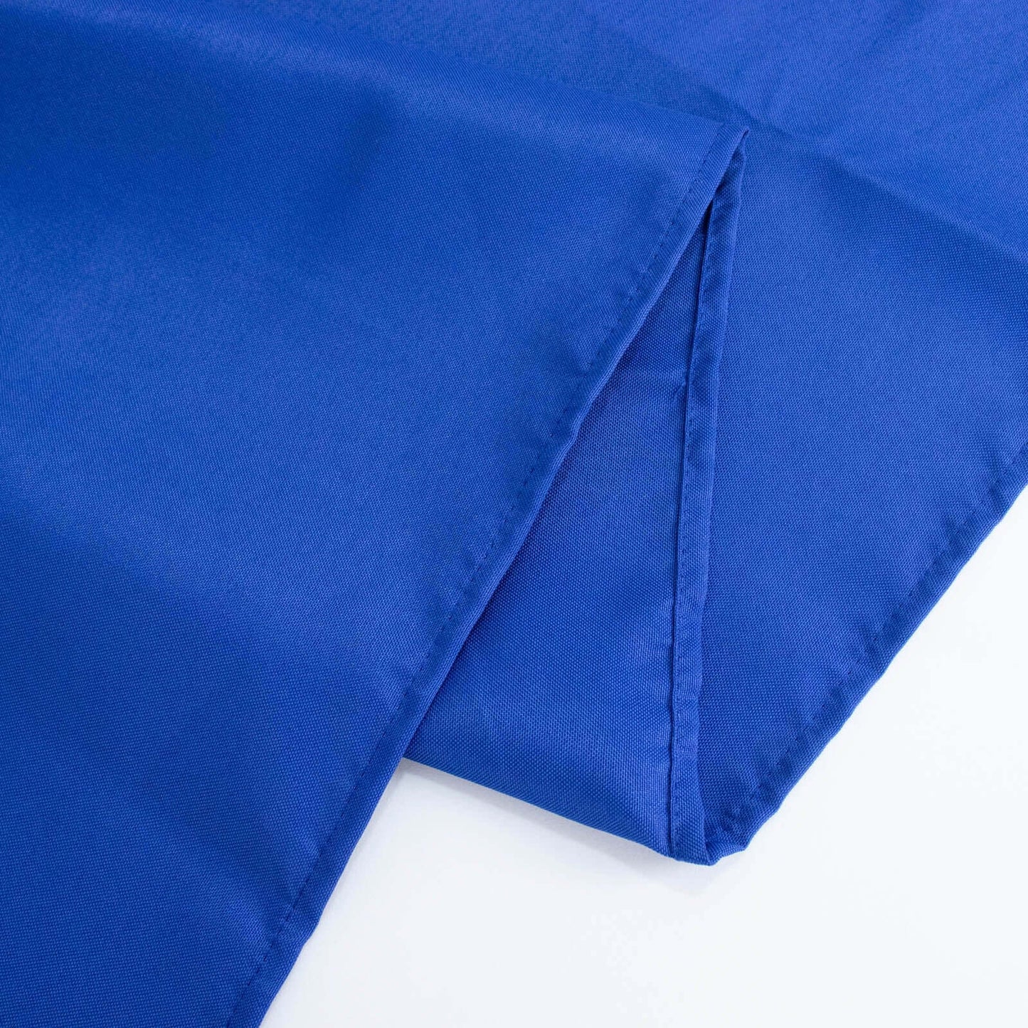 Premium Polyester 90"x156" Rectangle Tablecloth Royal Blue - Seamless 220GSM Stain-Resistant Table Cover