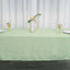 Polyester 60"x102" Rectangle Tablecloth Sage Green - Durable and Stylish Table Cover