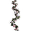 2 Pack 8ft Blush Dusty Rose Artificial Silk Flower Garland Mini Rose Vines with 45 Flower Heads