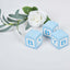 25 Pack 2" Light Blue Baby Shower Party Favor Candy Gift Boxes