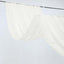 10ftx20ft Ivory Sheer Durable Flame Resistant Ceiling Drape Curtain Panels