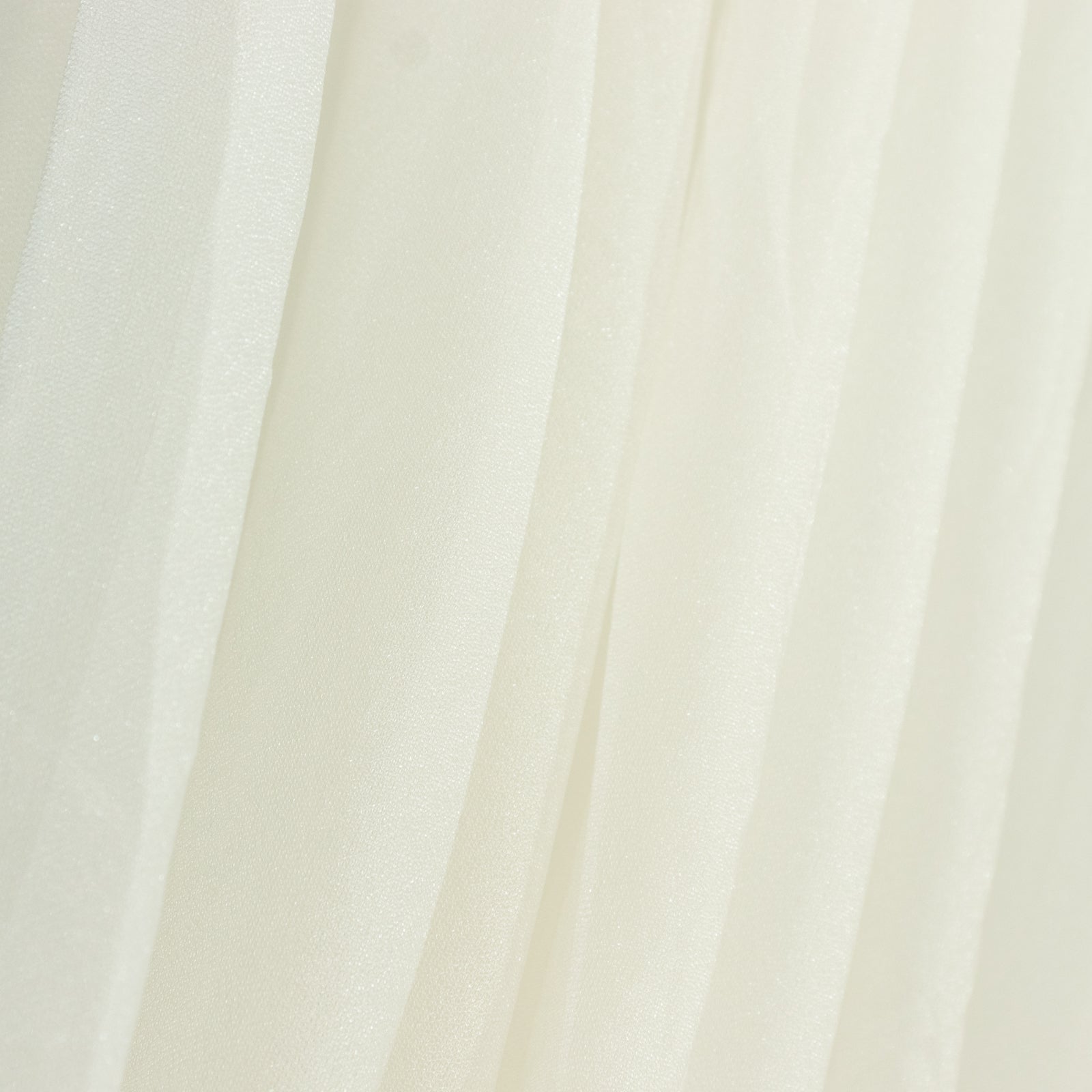 Ivory Sheer Chiffon Valance Curtain 4ft x 5ft â€“ Wedding Arch Drape with Rod Pocket Voile Backdrop Panel - Backdrops