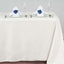 Polyester 54"x96" Rectangle Tablecloth Ivory - Wrinkle-Resistant & Easy-to-Care Table Cover