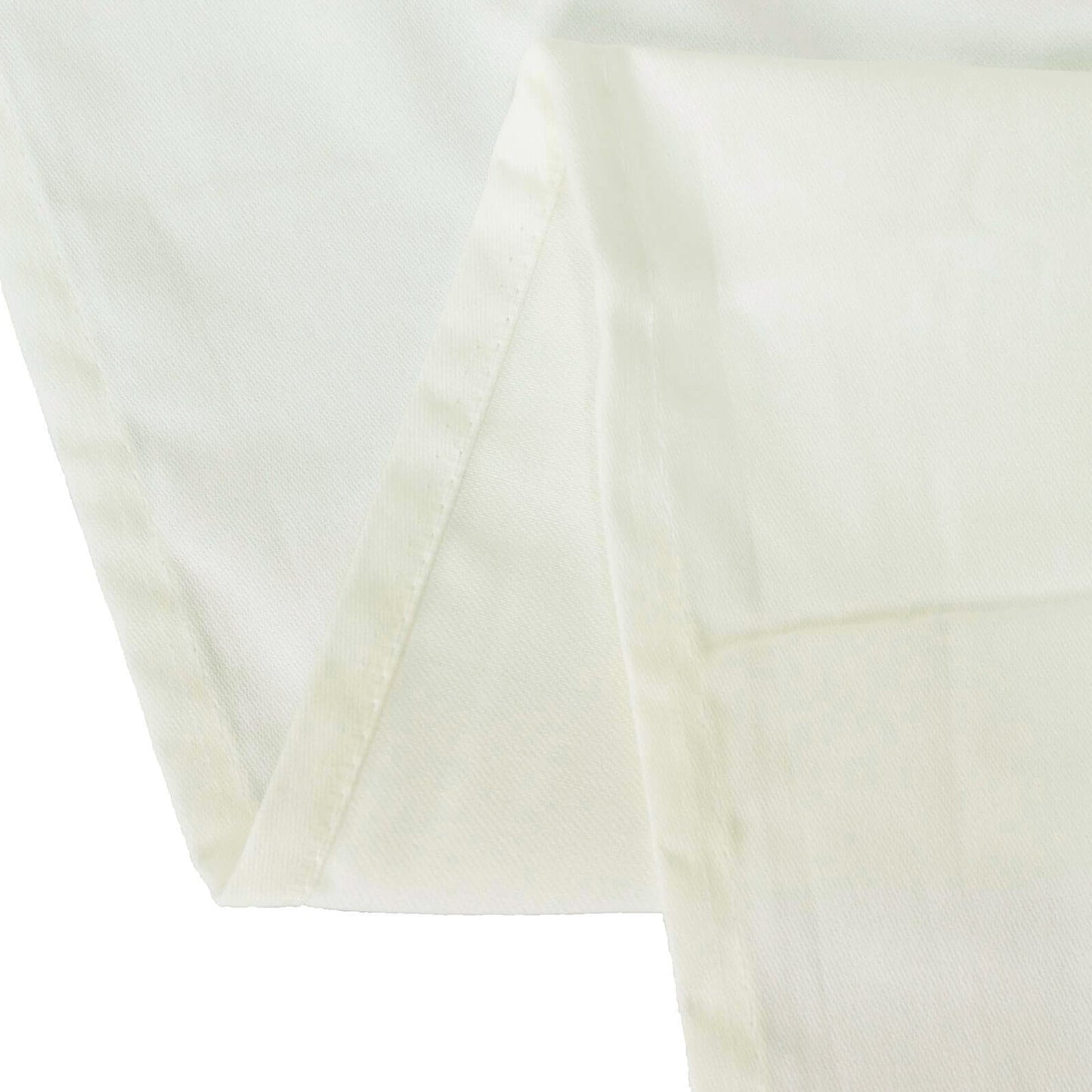 Cotton Blend 60"x102" Rectangle Tablecloth Ivory - Wrinkle-Resistant Table Cover