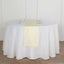 Faux Linen 12"x108" Table Runner Ivory - Slubby Textured & Wrinkle Resistant Table Decor