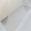 6"x100 Yards Ivory Tulle Fabric Bolt, Sheer Fabric Spool Roll For Crafts